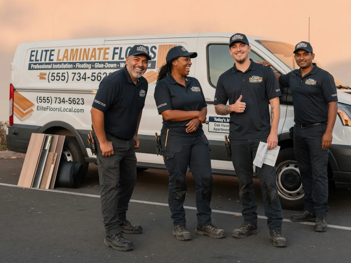 Laminate flooring installation company in Britton, MI